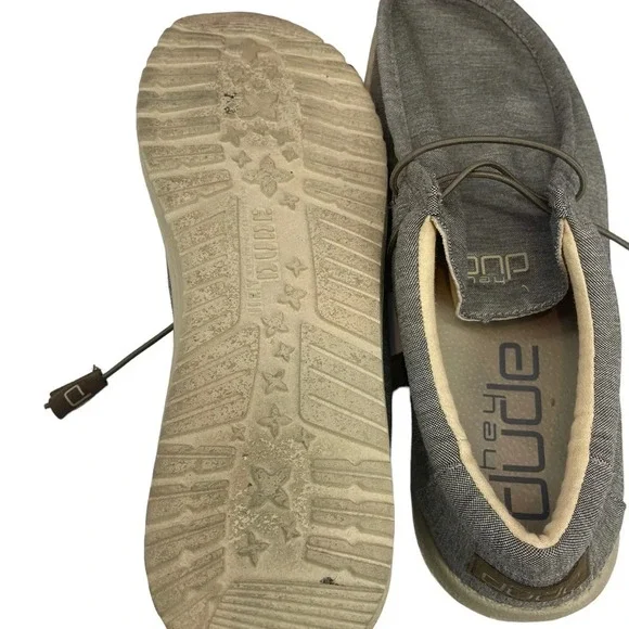 Hey Dude mens shoes Wally Stretch 13 Mocs - Picture 4 of 5